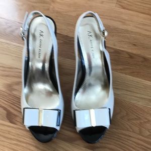 Reduced❗️New pics. Sz 7! AK open toe sling EUC